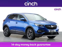 Blue Used 2018 Vauxhall Grandland X Sport SUV | £10,449 (A bit pricey)