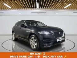 Black Used 2018 Jaguar F-Pace Portfolio SUV | £14,199 (Fair price)