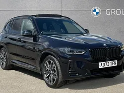 Black Used 2023 BMW X3 M Sport SUV | £48,495 (Expensive)