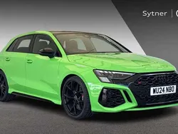 Green Used 2024 Audi RS3 Comfort Hatchback | £54,000 (Fair price)
