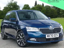 Blue Used 2020 Skoda Fabia SE Hatchback | £11,295 (Fair price)