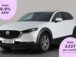 White Used 2021 Mazda CX-30 Inclusive SUV | £16,617 (Fair price)