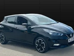 Black Used 2022 Nissan Micra Acenta Hatchback | £12,834 (Fair price)