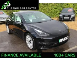Black Used 2021 Tesla Model 3 Long Range AWD Sedan | £20,295 (Fair price)