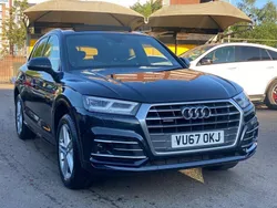 Blue Used 2017 Audi Q5 S-Line SUV | £19,499 (Expensive)