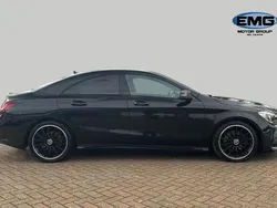 Black Used 2018 Mercedes CLA220 AMG line Sedan | £14,795