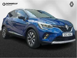 Id metallic iron blue Used 2021 Renault Captur Version S SUV | £13,395 (Fair price)
