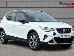 White Used 2023 Seat Arona Xperience Lux SUV | £14,950 (Fair price)