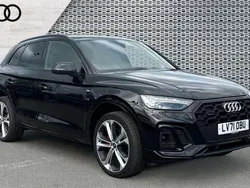 Black Used 2021 Audi Q5 S-Line SUV | £34,178 (Expensive)