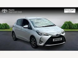 Silver Used 2019 Toyota Yaris Hybrid Hatchback | £13,818 (Good price)
