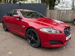 Red Used 2015 Jaguar XF R-Sport Sedan | £6,288 (Fair price)