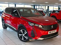 Ultimate red Used 2021 Peugeot 5008 GT MPV | £20,789 (Fair price)