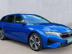 Race blue Used 2025 Skoda Octavia vRS Estate | £33,750