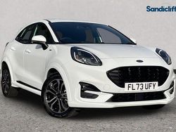 Frozen white (premium paint) Used 2023 Ford Puma Hatchback | £18,627 (Good price)
