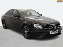 Black Used 2019 Mercedes E220 AMG line Sedan | £21,295 (Fair price)
