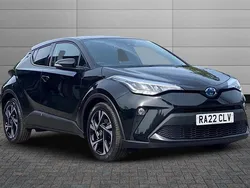Eclipse black Used 2022 Toyota C-HR Design SUV | £17,950 (Fair price)