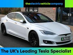 White Used 2020 Tesla Model S Long Range AWD Hatchback | £29,995 (A bit pricey)