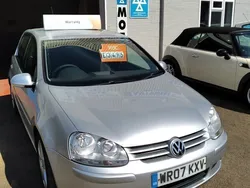 Silver Used 2007 VW Golf V Sport Hatchback | £3,495 (Fair price)