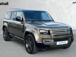 Metallic gondwana stone Used 2024 Land Rover Defender HSE Dynamic SUV | £66,428 (Good price)