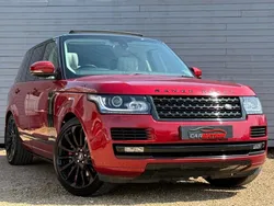 Red Used 2013 Land Rover Range Rover Vogue SE SUV | £19,995 (Fair price)