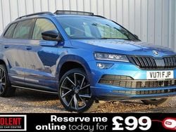 Blue Used 2021 Skoda Karoq SportLine SUV | £18,490 (Fair price)