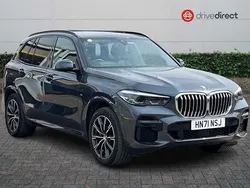 Grey Used 2021 BMW X5 M Sport SUV | £37,849 (Fair price)