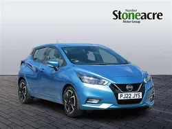 Blue Used 2022 Nissan Micra Acenta Hatchback | £13,995 (A bit pricey)