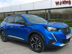 Blue Used 2022 Peugeot 2008 Allure Premium SUV | £17,995 (Fair price)