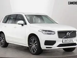 White Used 2021 Volvo XC90 Momentum SUV | £32,495 (Fair price)