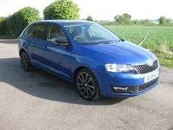 Blue Used 2018 Skoda Rapid Sport Hatchback | £7,995 (Fair price)