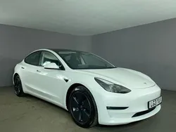 White Used 2021 Tesla Model 3 Long Range Sedan | £16,799 (Fair price)