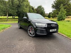 Black Used 2017 Audi Q7 S-Line SUV | £19,995 (Expensive)