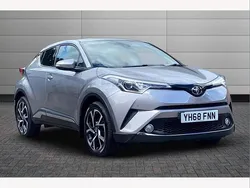Silver Used 2018 Toyota C-HR Design SUV | £12,350 (Fair price)
