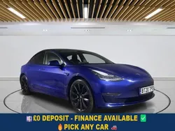 Blue Used 2020 Tesla Model 3 Long Range Sedan | £14,749 (Good price)