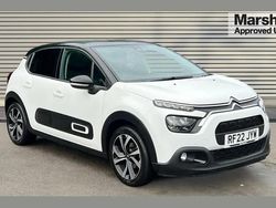White Used 2022 Citroën C3 PureTech Hatchback | £11,890 (Fair price)