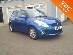 Blue Used 2016 Suzuki Swift SZ-L Hatchback | £6,799 (Fair price)