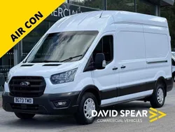 White Used 2023 Ford Transit Trend Van | £23,990 (Expensive)