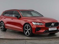 Red Used 2023 Volvo V60 Ultimate Estate | £34,000