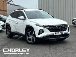 White Used 2021 Hyundai Tucson Premium SUV | £19,434 (Good price)
