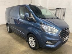 Blue Used 2021 Ford Transit Custom Limited Van | £21,474