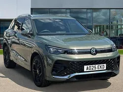 Green Used 2025 VW Tiguan R-line SUV | £37,023 (Expensive)