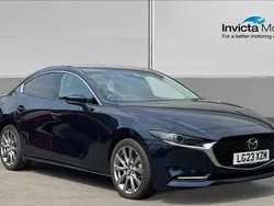 Blue Used 2023 Mazda 3 Inclusive Sedan | £20,800 (A bit pricey)