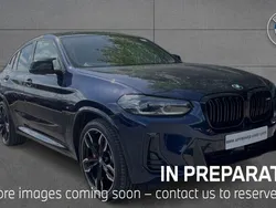 Blue Used 2024 BMW X4 M Sport SUV | £57,990 (Expensive)
