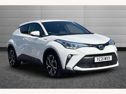 White Used 2021 Toyota C-HR Design SUV | £19,970 (Good price)
