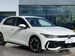 Pure white Used 2025 VW Golf VIII R-line Hatchback | £28,254 (A bit pricey)