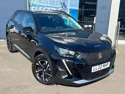 Black Used 2022 Peugeot 2008 Allure Premium SUV | £17,495 (Fair price)