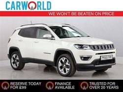 White Used 2019 Jeep Compass Limited SUV | £13,700 (A bit pricey)