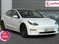 White Used 2022 Tesla Model 3 Long Range Sedan | £22,788 (Expensive)