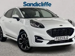 White Used 2023 Ford Puma Gen-E ST-Line X Hatchback | £16,023 (Fair price)