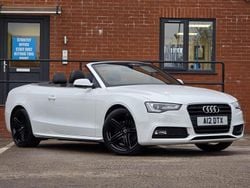 White Used 2013 Audi A5 Cabriolet S-Line Cabriolet | £8,990 (Fair price)